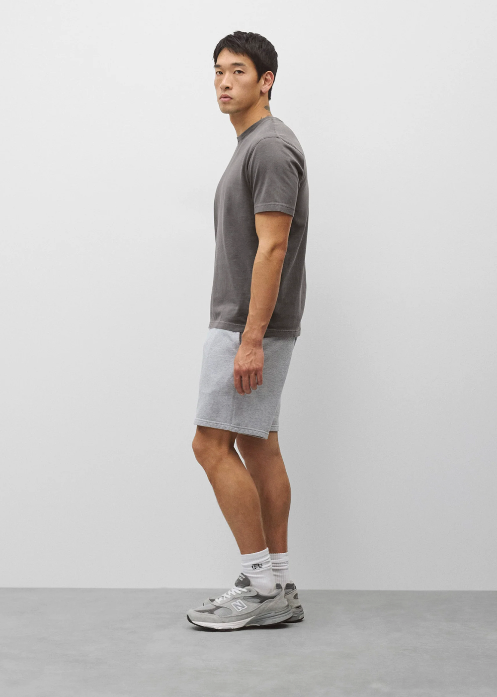 Midweight Jersey Fadeaway Standard T-Shirt - Faded Stone - Reigning Champ Canada - Danali - RC-1559