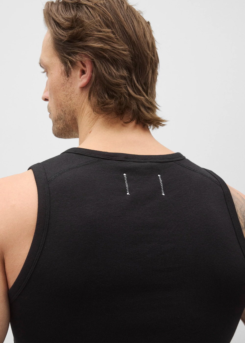 Cotton Rib Slim Tank Top - Black - Reigning Champ Canada - Danali - RC-1654