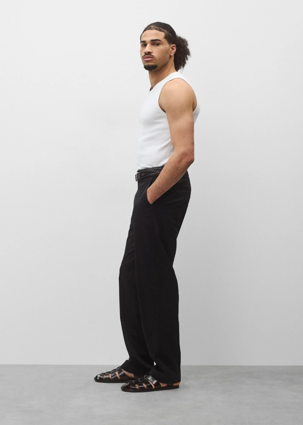 Cotton Rib Slim Tank Top - White - Reigning Champ Canada - Danali - RC-1654