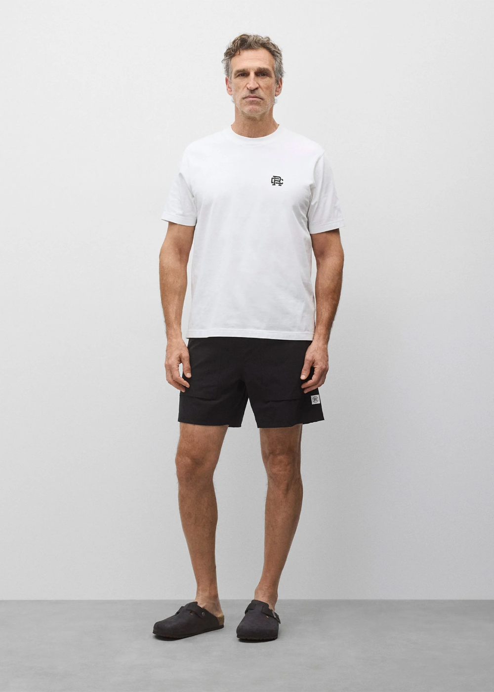 Stretch Nylon Utility Standard 6" Swim Short - Black - Reigning Champ Canada - Danali - RC-5641
