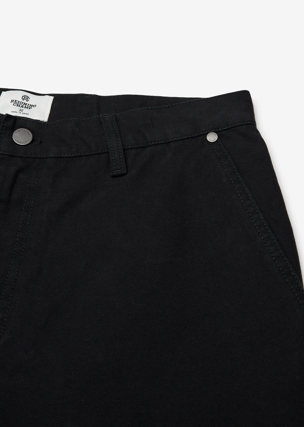 Cotton Canvas Grounds Standard Pant - Black - Reigning Champ Canada - Danali - RC-5719