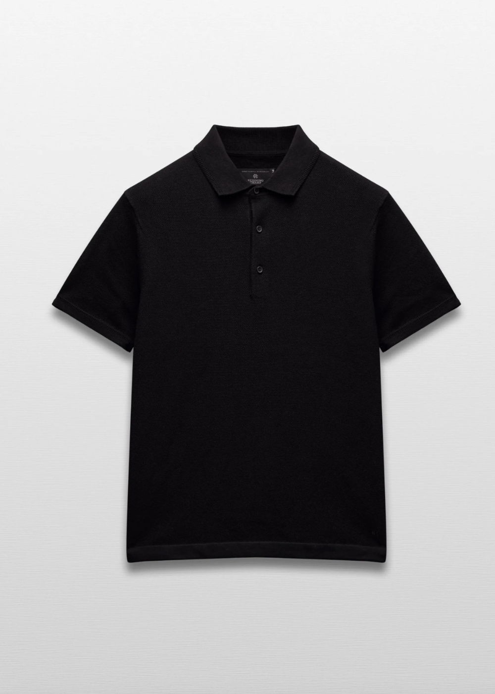 Supima Pique Ace Polo - Black - Reigning Champ Canada - Danali - RC‑6141