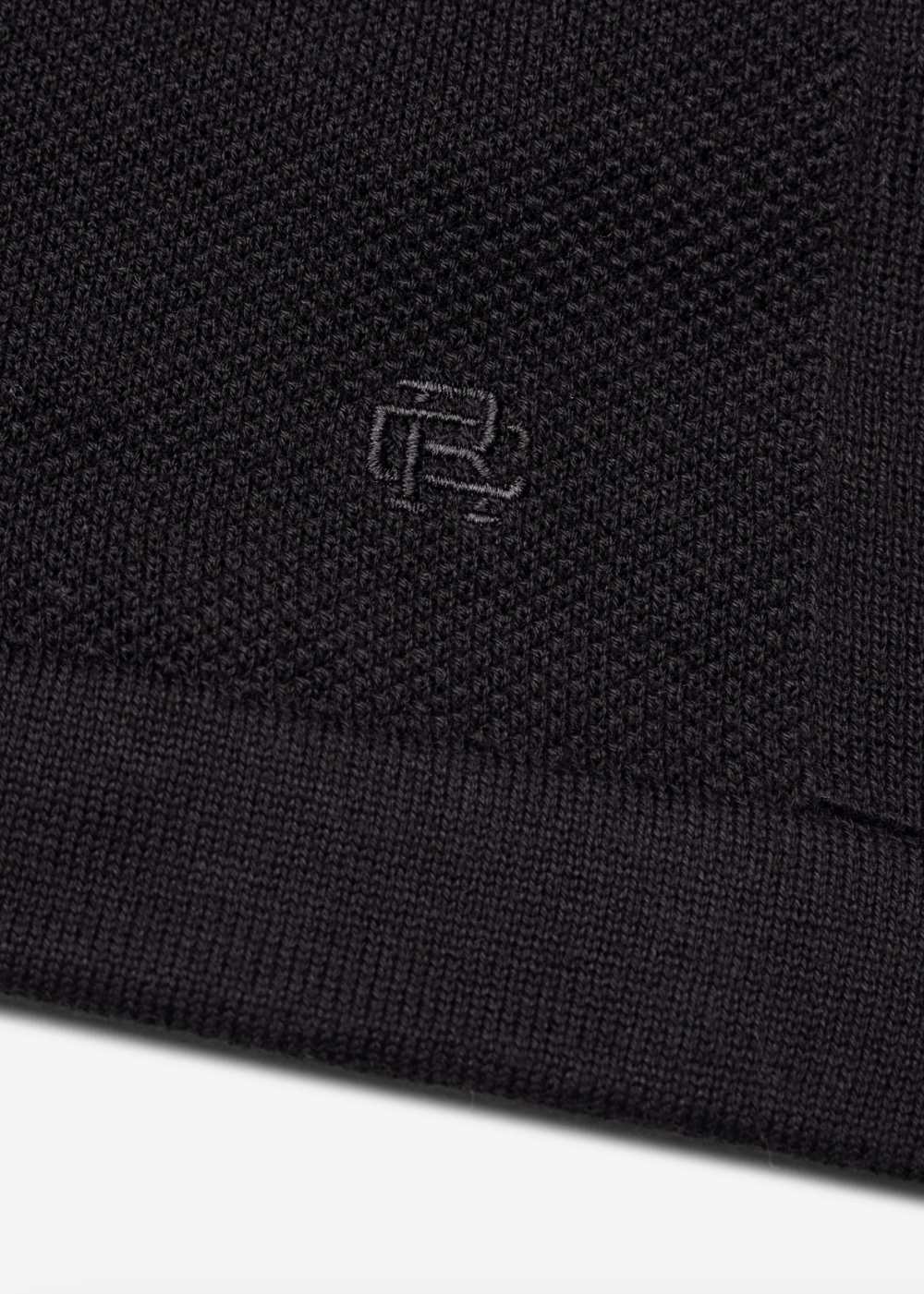 Supima Pique Ace Polo - Black - Reigning Champ Canada - Danali - RC‑6141