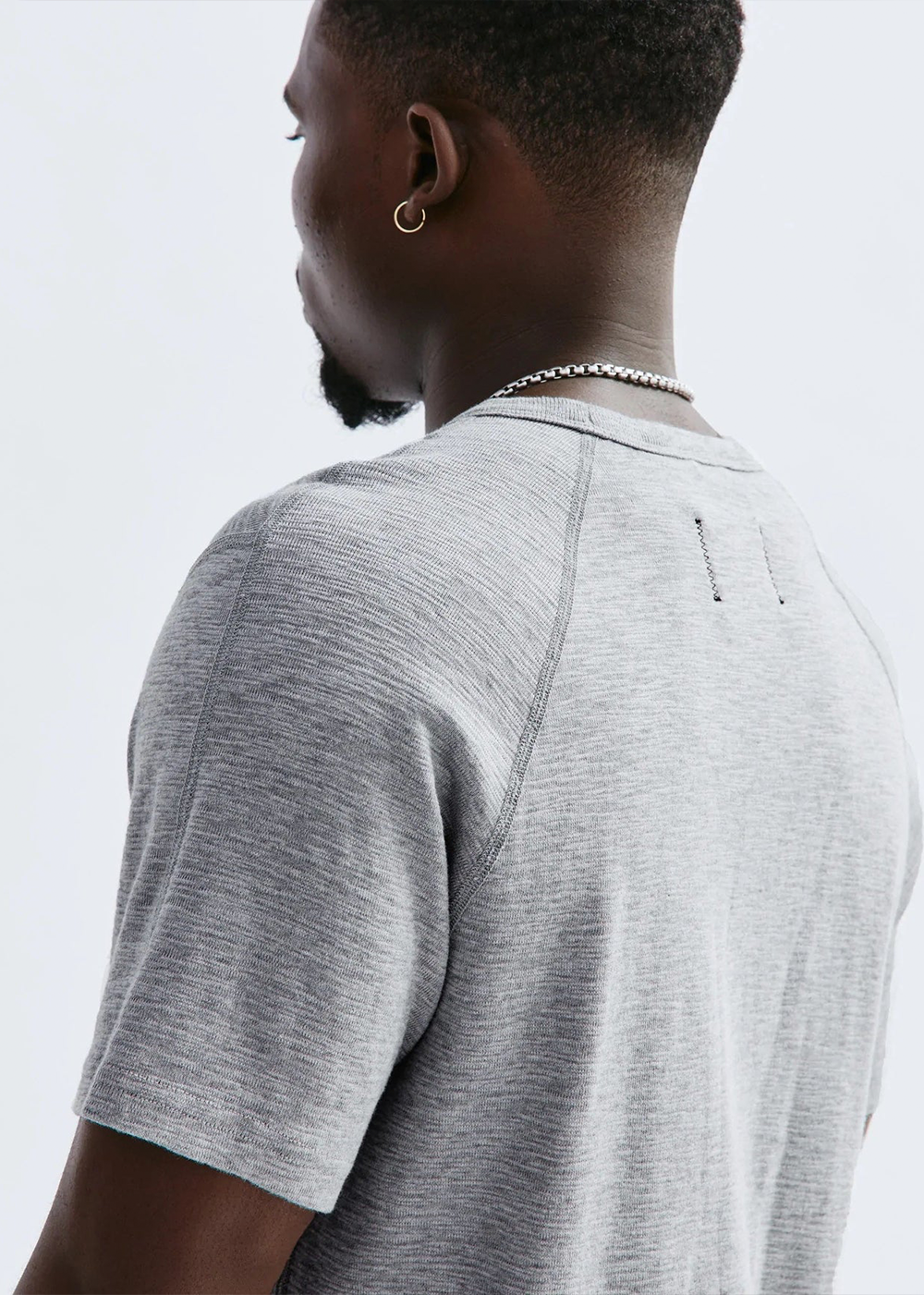 1x1 Slub T-Shirt - Heather Grey - Reigning Champ Canada - Danali - RC-1352