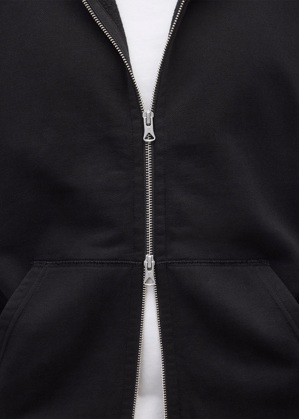 Brushed Fleece '97 Relaxed Zip Hoodie - Black - Reigning Champ Canada - Danali