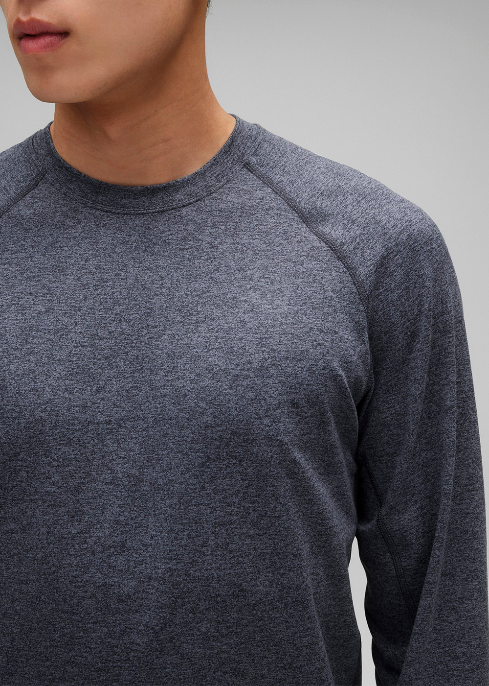 Brushed Jersey Recovery Standard Crewneck - Heather Navy - Reigning Champ Canada - Danali
