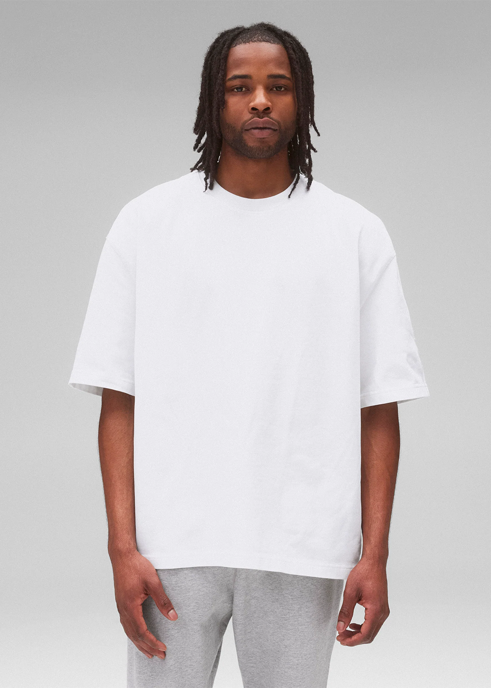 Heavyweight Jersey Relaxed T-Shirt - White - Reigning Champ Canada - Danali