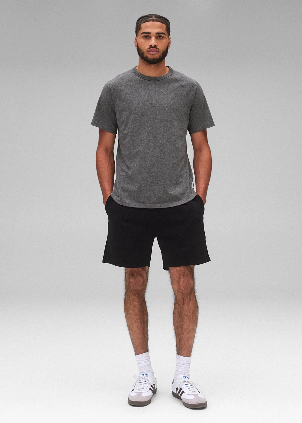 Lightweight Jersey Raglan - Carbon - Reigning Champ Canada - Danali