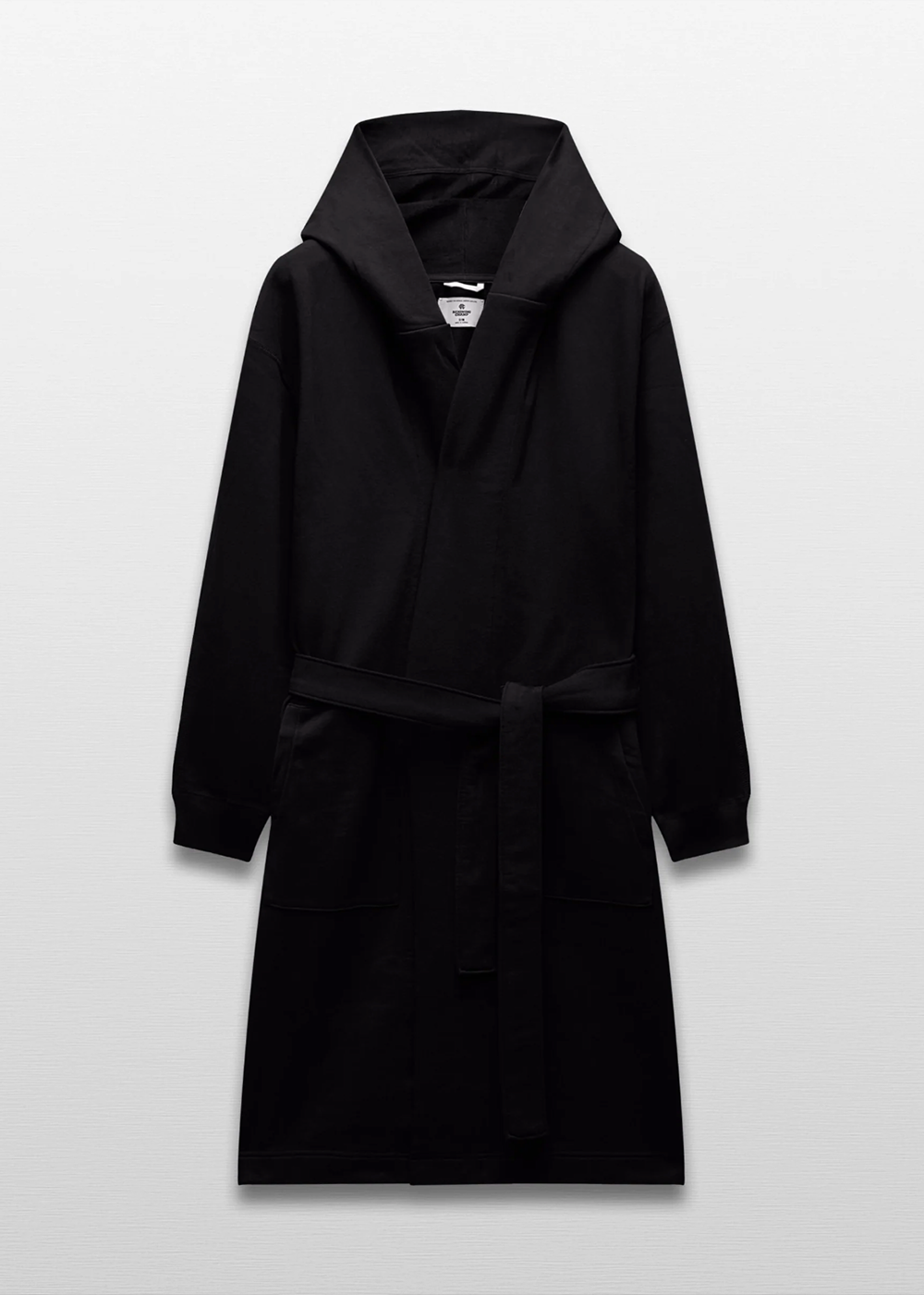 Midweight Terry Relaxed Hooded Robe - Black - Reigning Champ Canada - Danali