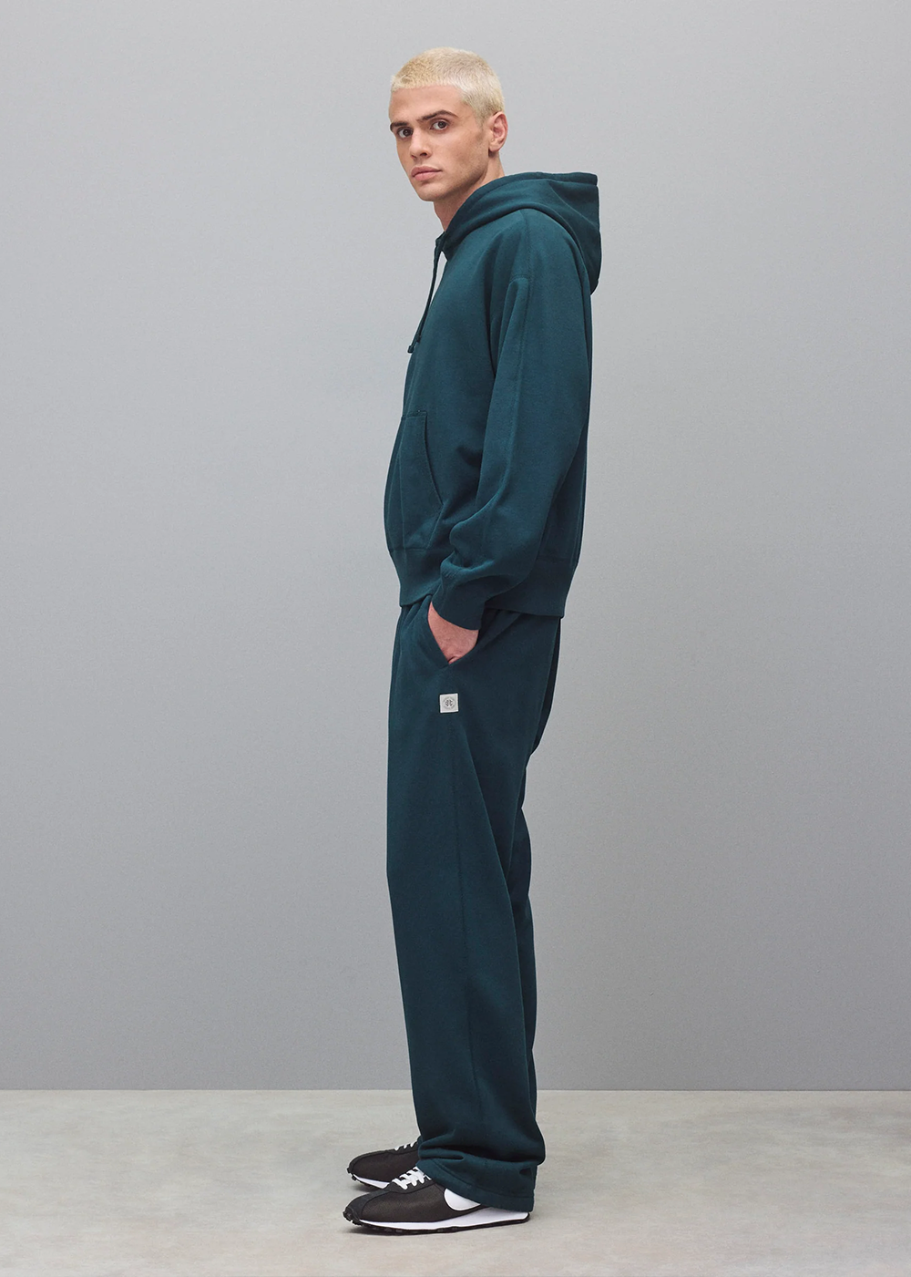 Midweight Terry Relaxed Hoodie - Atlantic - Reigning Champ Canada - Danali