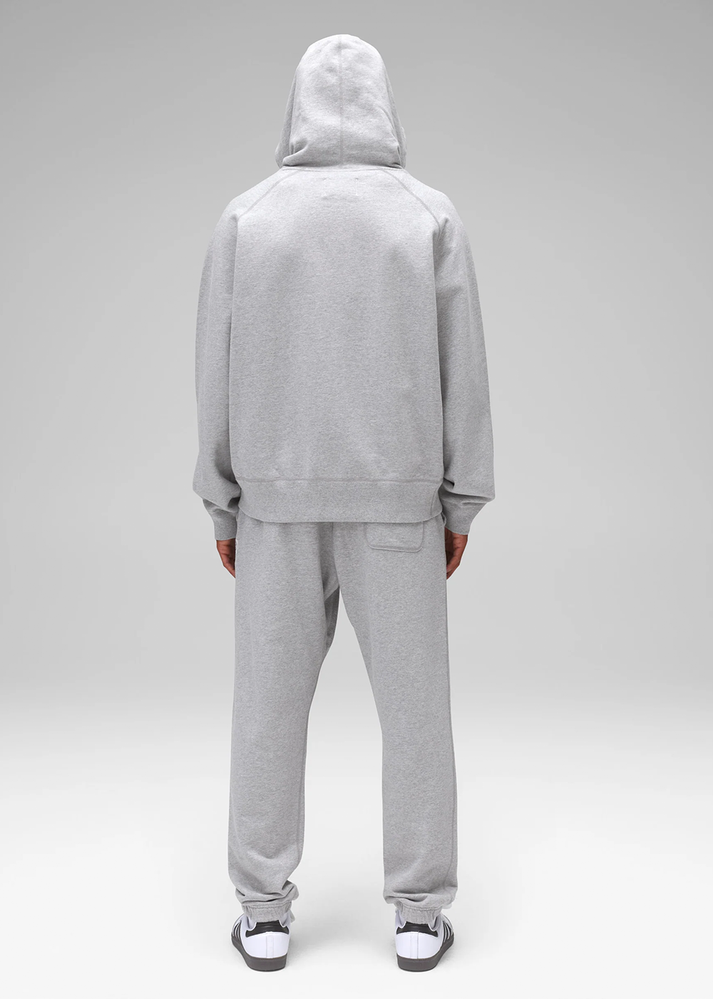 Midweight Terry Relaxed Hoodie - Heather Grey - Reigning Champ Canada - Danali