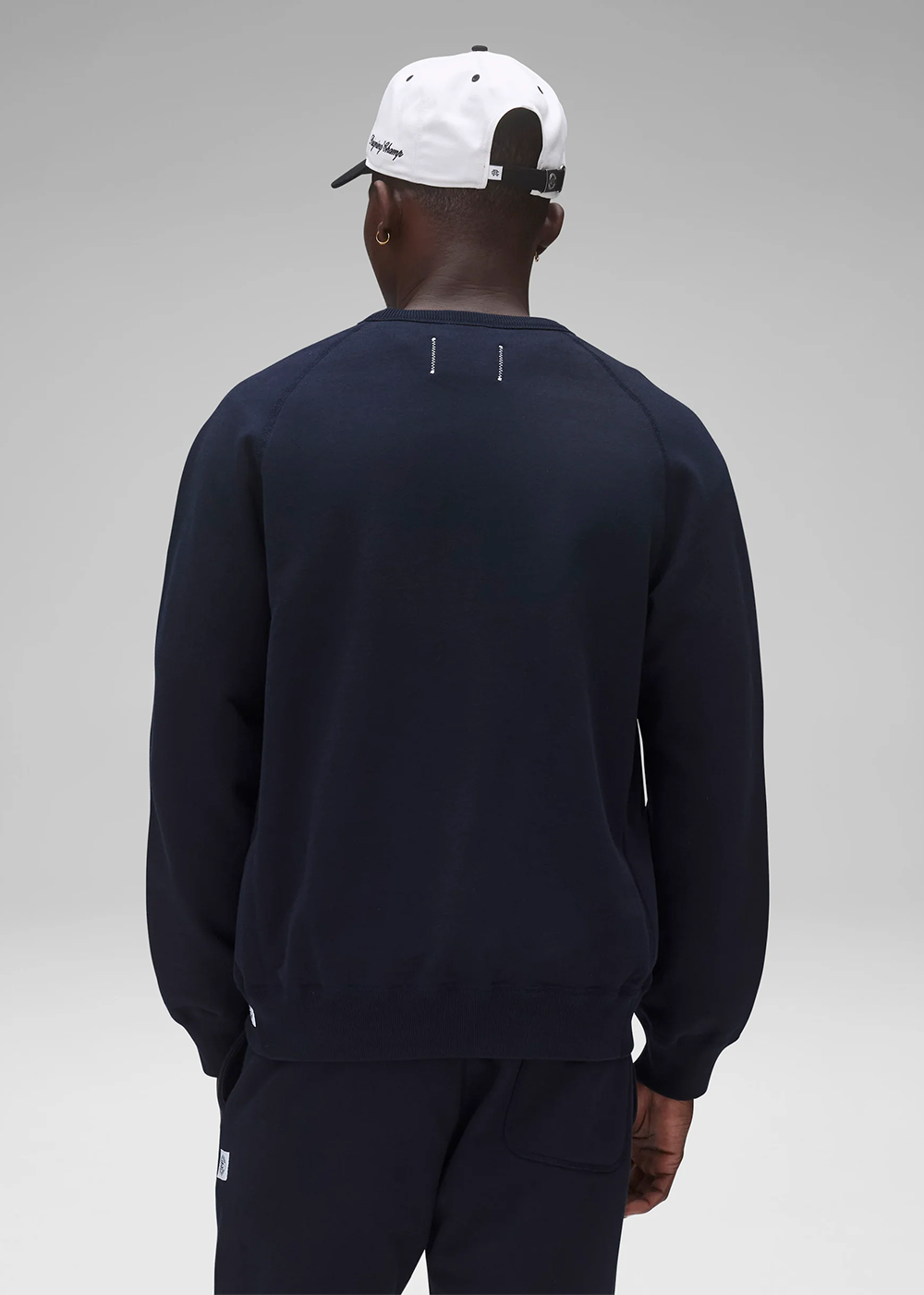 Midweight Terry Standard Crewneck - Navy - Reigning Champ Canada - Danali