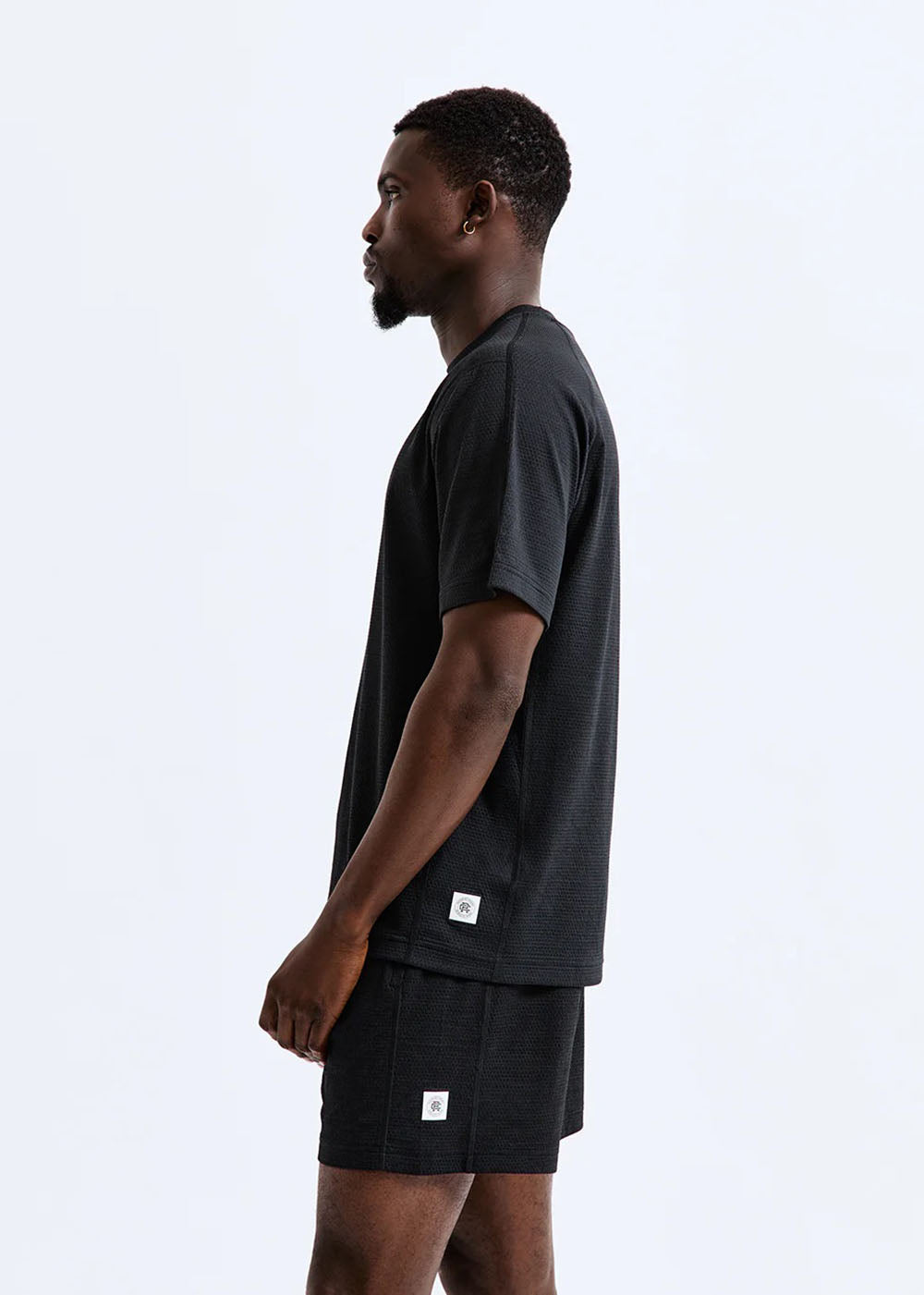 Solotex Mesh T-Shirt - Heather Black - Reigning Champ Canada - Danali - RC-1456