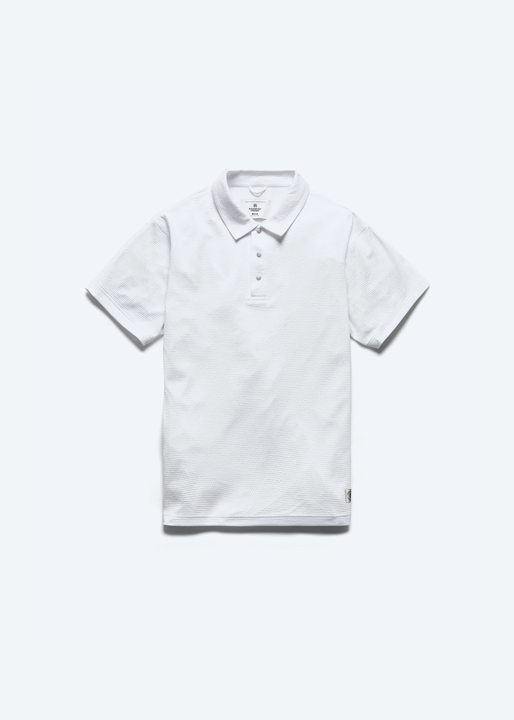 Solotex Mesh Tiebreak Polo - White - Reigning Champ Canada - Danali - RC-1457