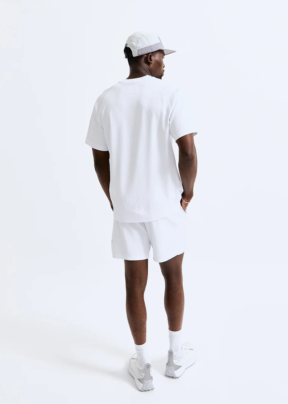 Solotex mesh Tiebreak Shirt - White - Reigning Champ - Danali - RC-1456