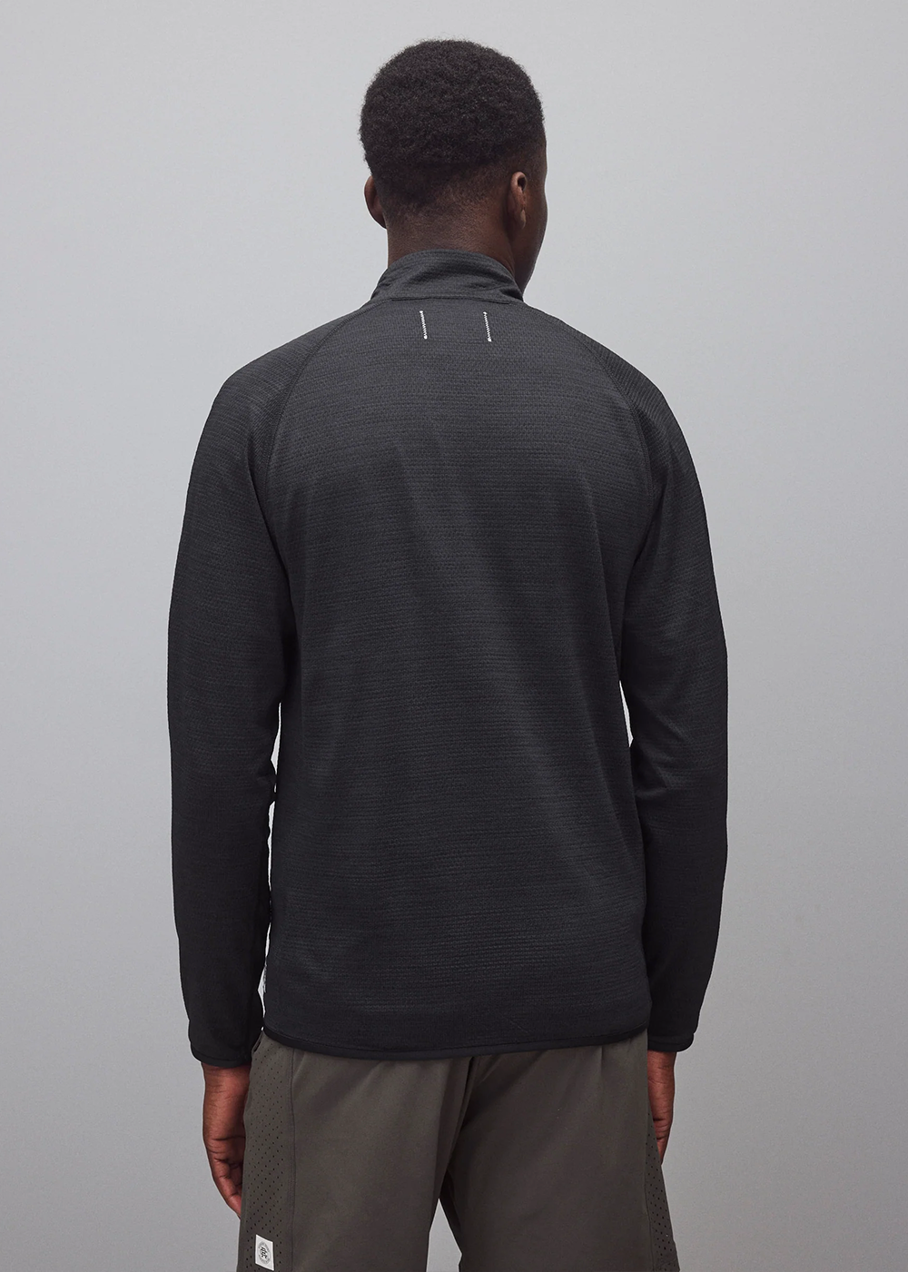 Solotex Mesh Tiebreak Standard Track Jacket - Heather Black - Reigning Champ Canada - Danali