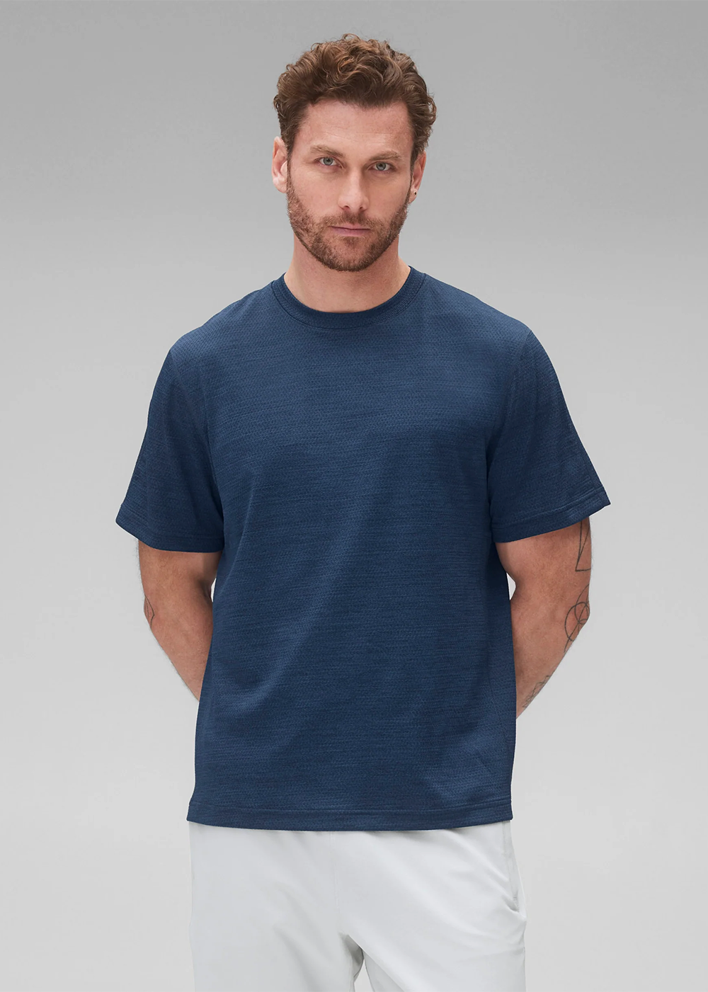 Solotex Mesh Tiebreak T-Shirt - Maritime - Reigning Champ Canada - Danali