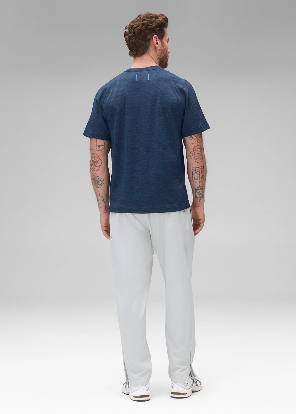 Solotex Mesh Tiebreak T-Shirt - Maritime - Reigning Champ Canada - Danali