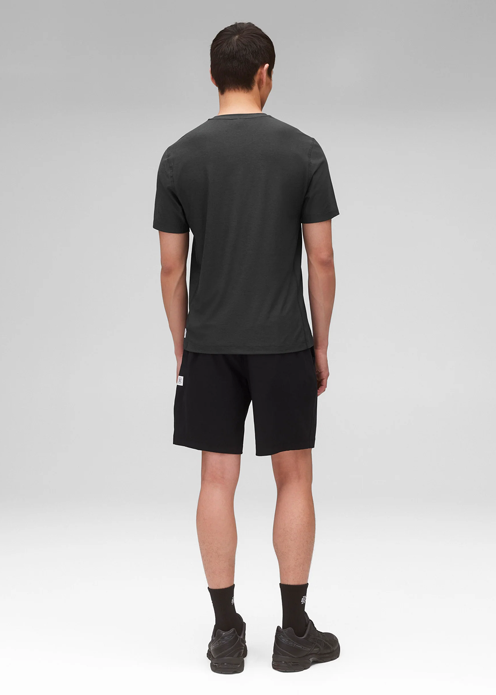Stretch Jersey Rebound Standard T-Shirt - Heather Black - Reigning Champ Canada - Danali
