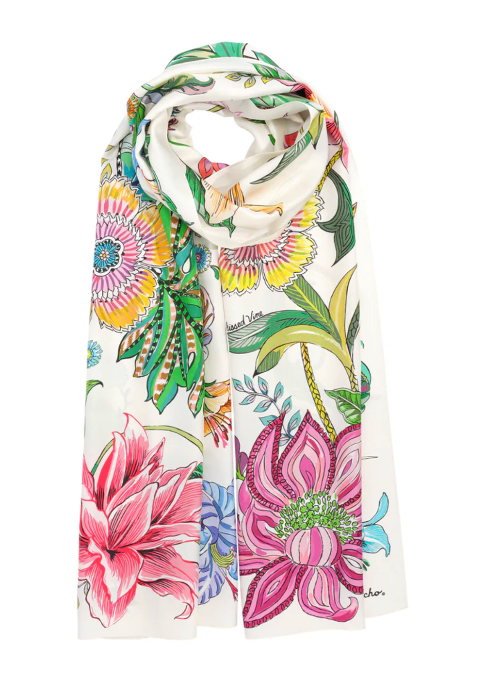 Sunkissed Vine Series Oblong Scarf - Multi - Echo Canada - Danali - S-EN1584-960-1