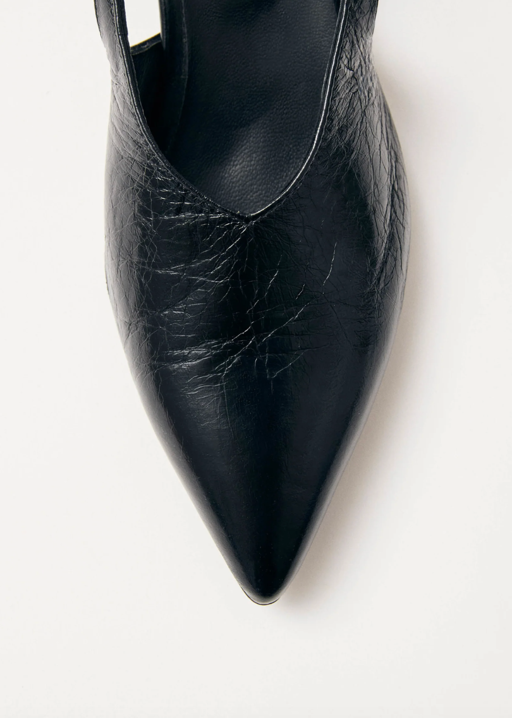Eros Black Leather Pumps - Black - Alohas Canada - Danali - S100567-01