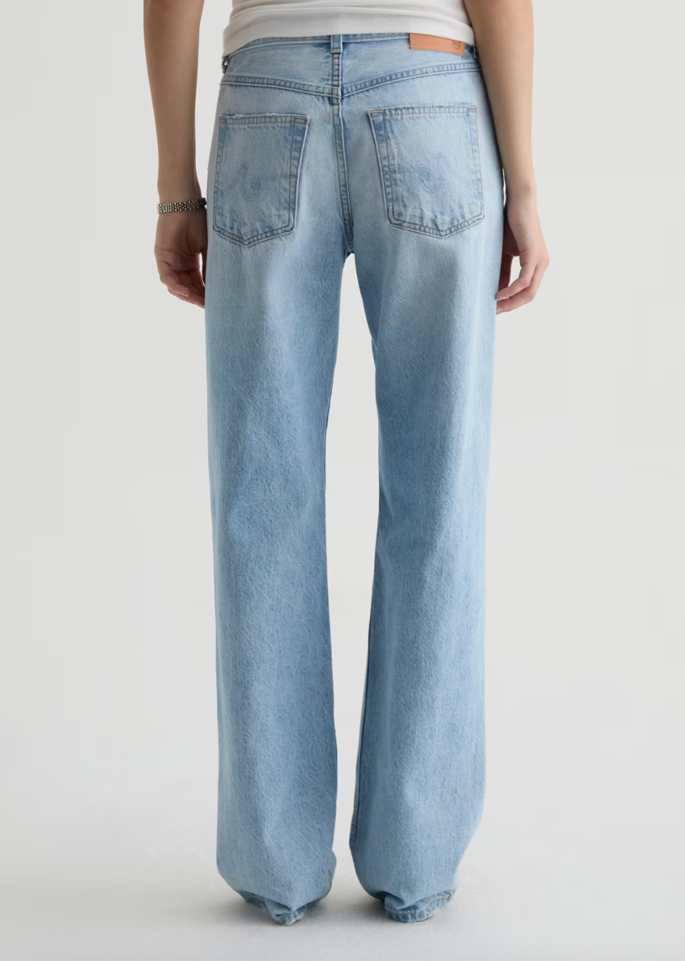 Billie High Rise Relaxed Straight Jean - Soft Focus Destructed - AG Jeans Canada - Danali - SGM1H01SFTD