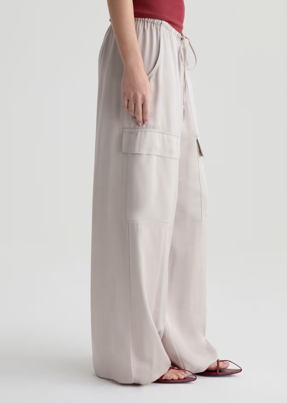 Atwater Drawstring Pant - Yucca Shadow - AG Jeans Canada - Danali - SLF1G99YUCC