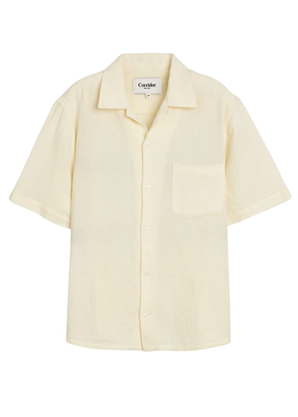 Double Cloth SS Shirt - Natural - Corridor Canada - Danali - SS0269
