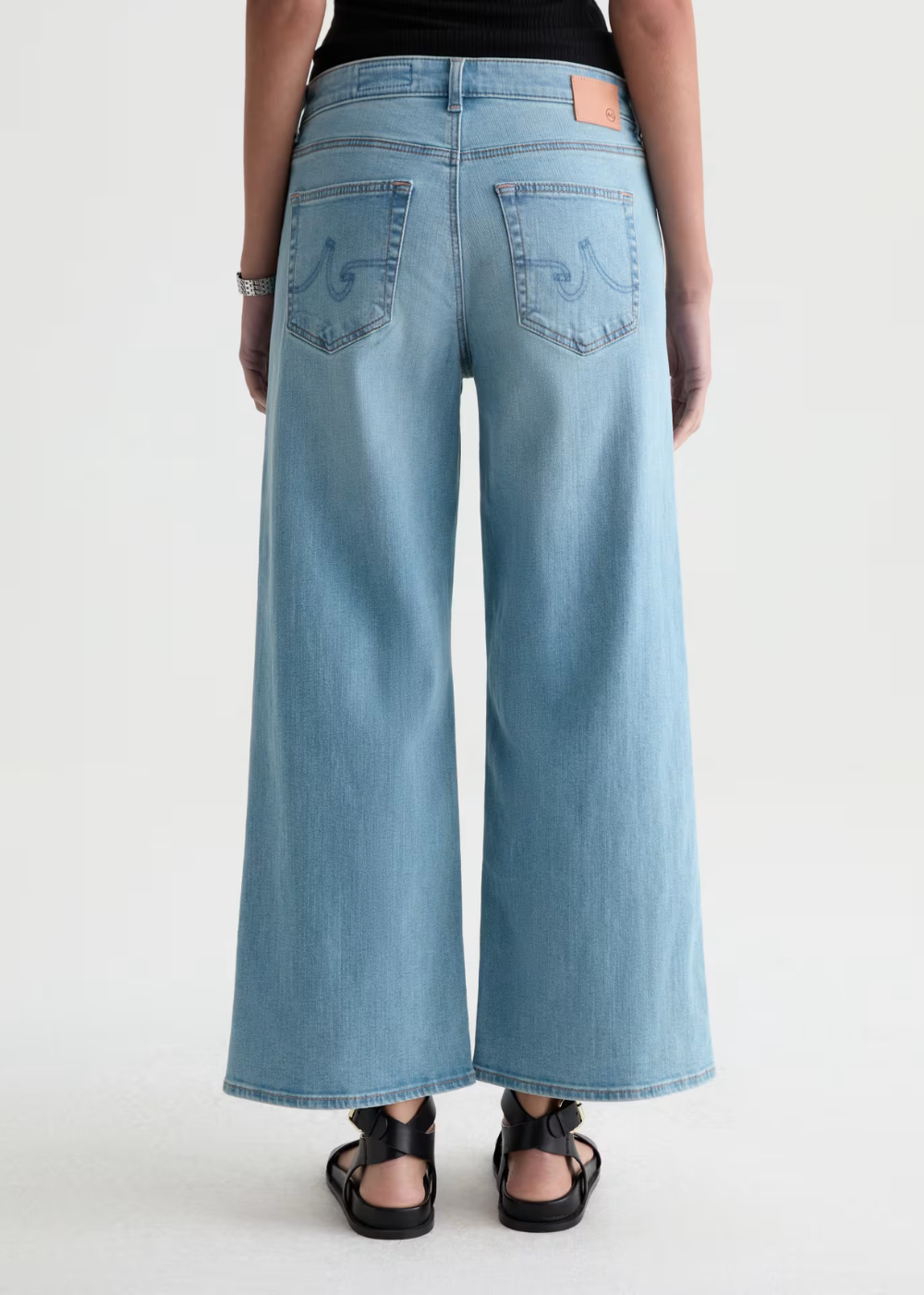 Saige Wide Leg Crop Jean - Brix - AG Jeans Canada - Danali - STB1D49BTBRIX