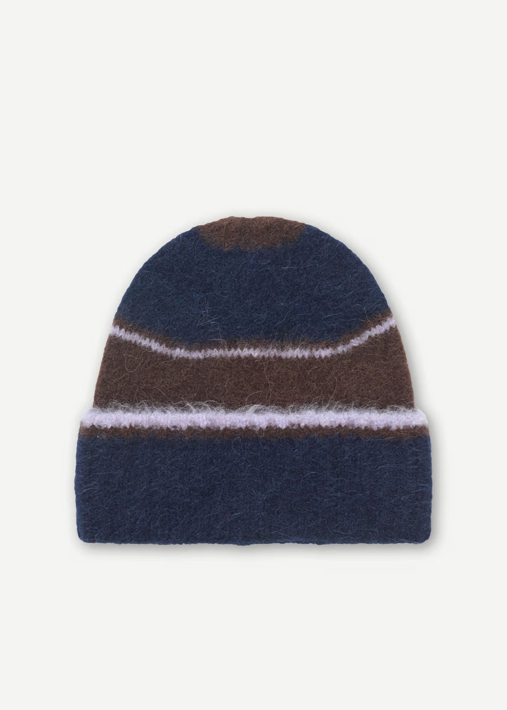 Sajeanne Stripe Beanie - Black Coffee - Samsoe Samsoe Canada - Danali
