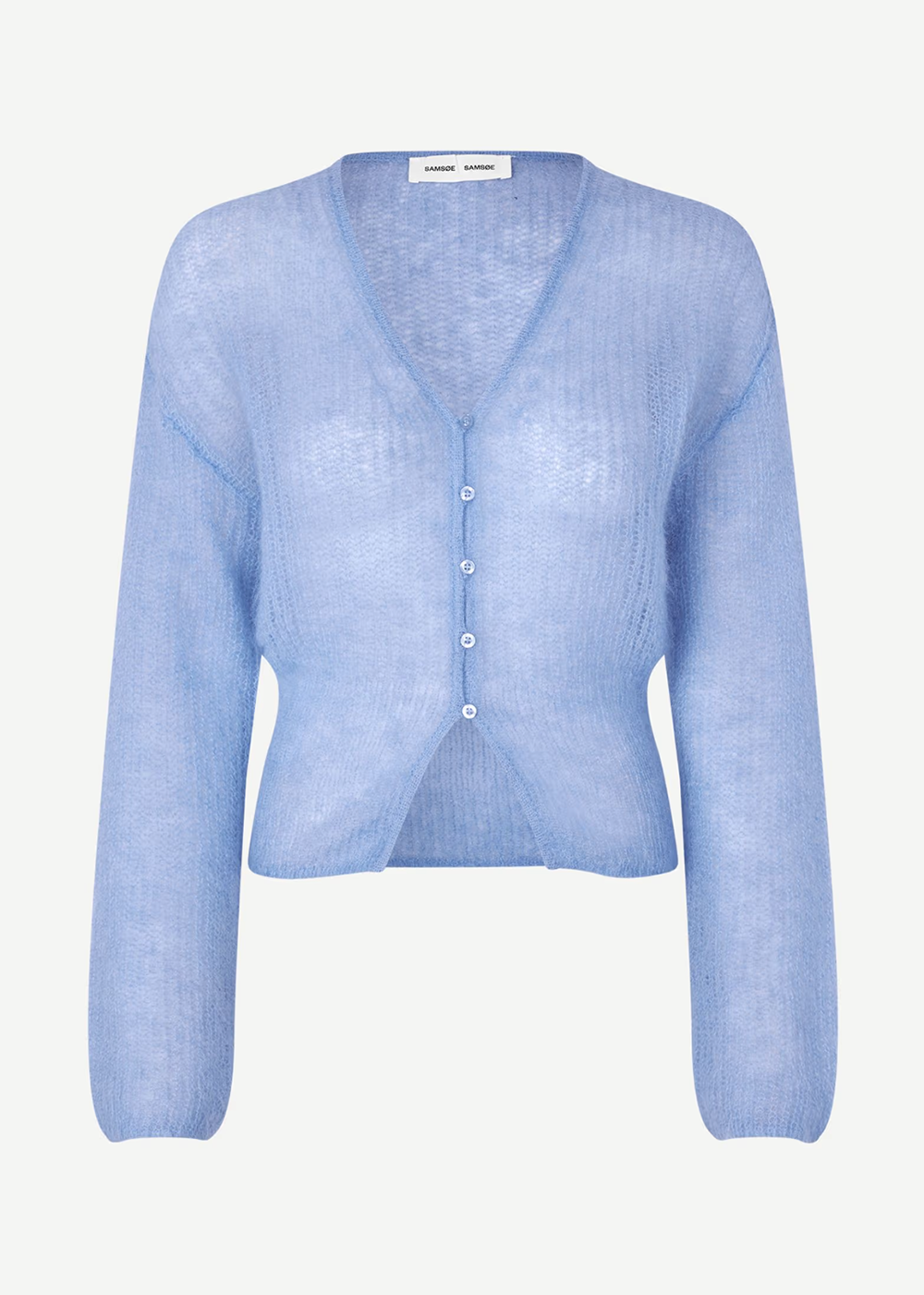 Sapoppie Cardigan - Della Robbia Blue - Samsoe Samsoe Canada - Danali