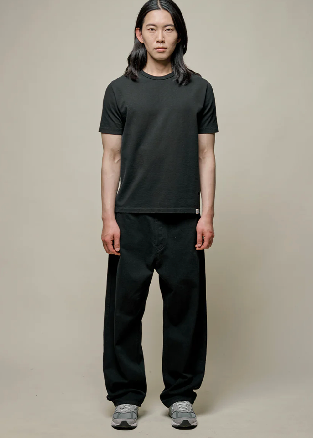 Classic Cotton Jersey T-Shirt - Deep Black - Merz. b Schwanen Canada - Danali - TEE02