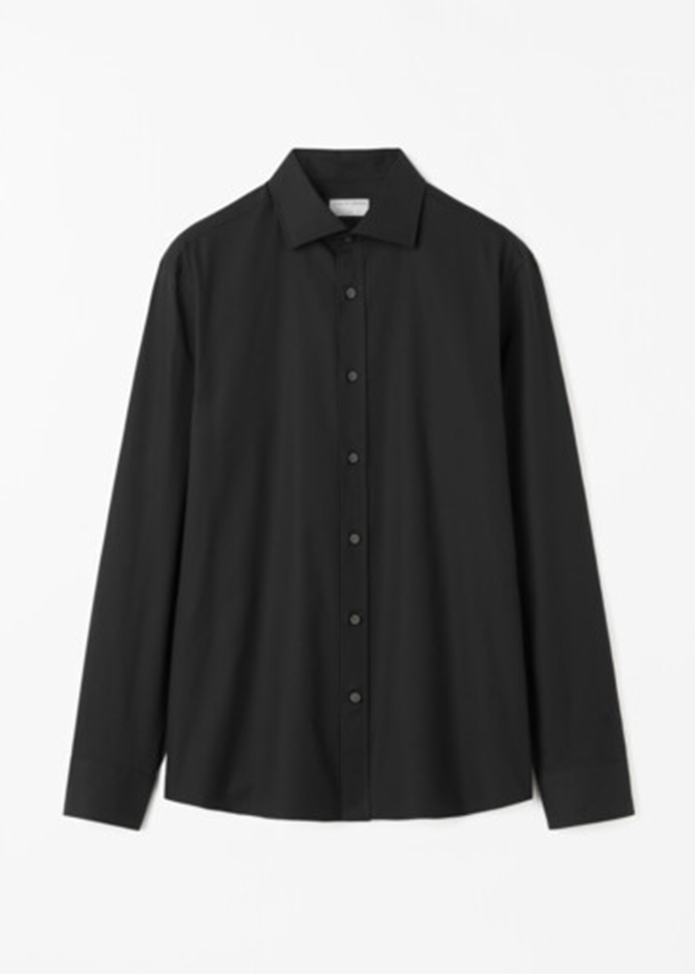 Adley C Stretch Shirt - Black - Tiger of Sweden Canada - Danali