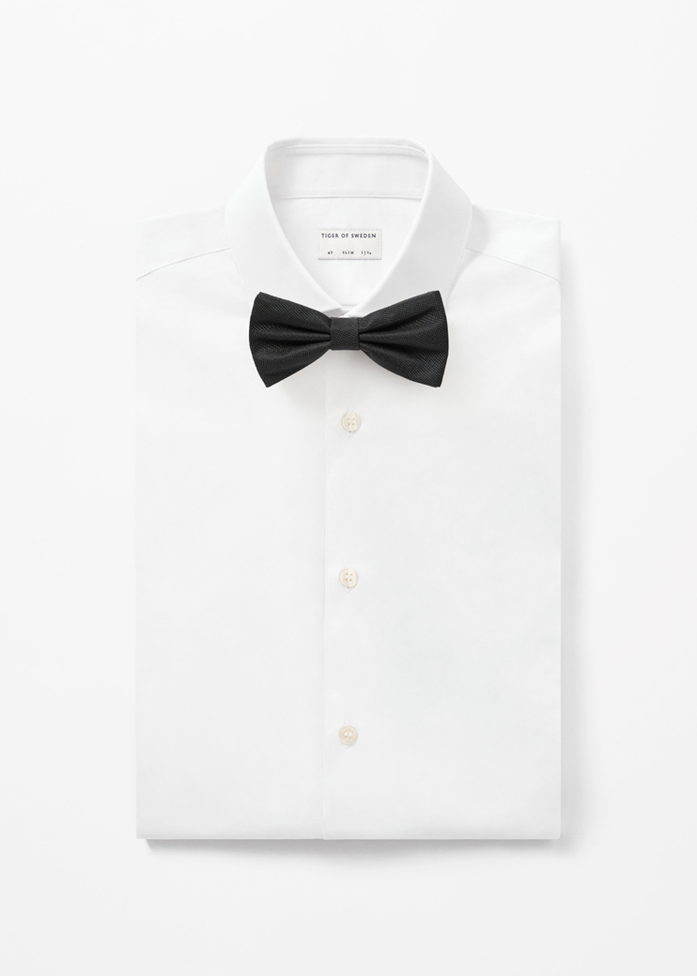 Boaz Self Tie Bow Tie - Black - Tiger of Sweden Canada - Danali