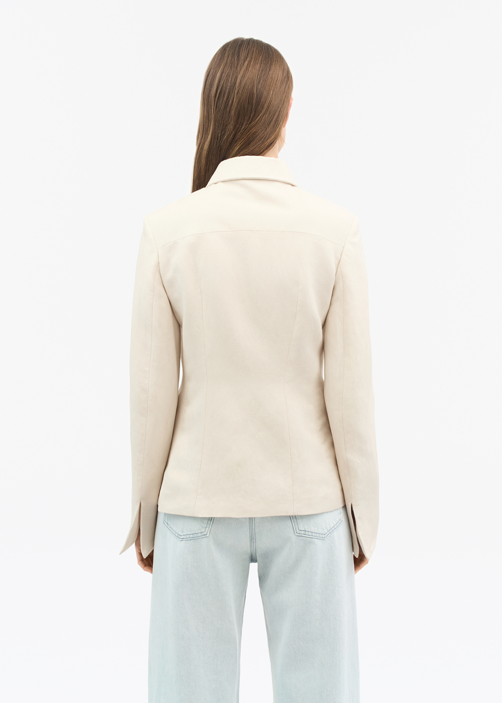 Tiger of Sweden Eloise Linen Blazer Soft White - Tiger of Sweden Canada - Danali