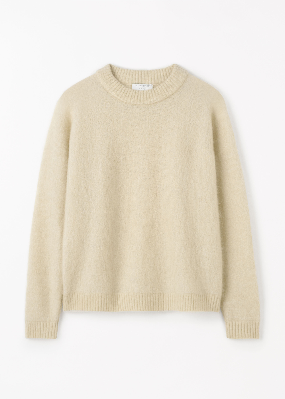 Gwynn Sweater - Oyster Gray - Tiger of Sweden Canada - Danali