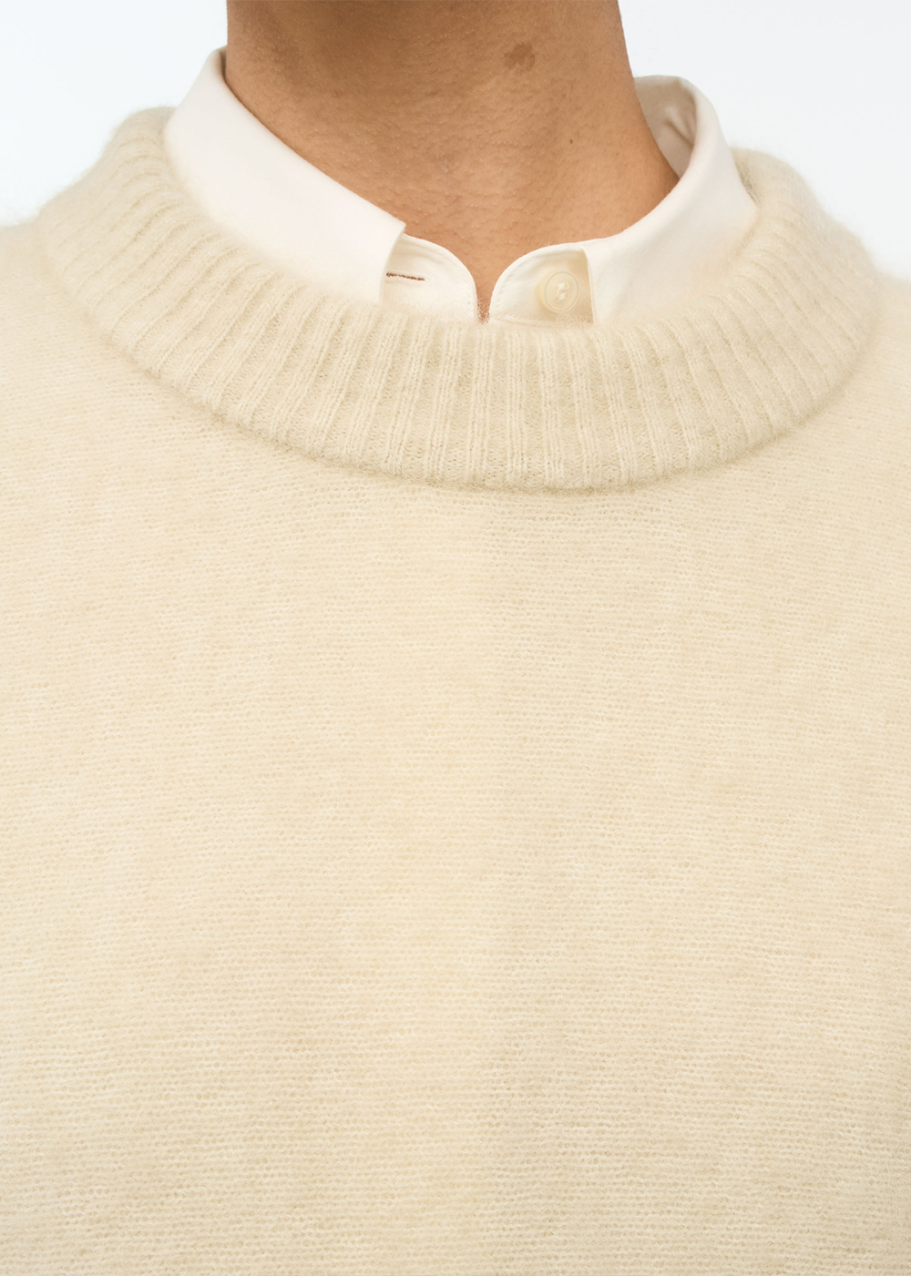 Gwynn Sweater - Oyster Gray - Tiger of Sweden Canada - Danali