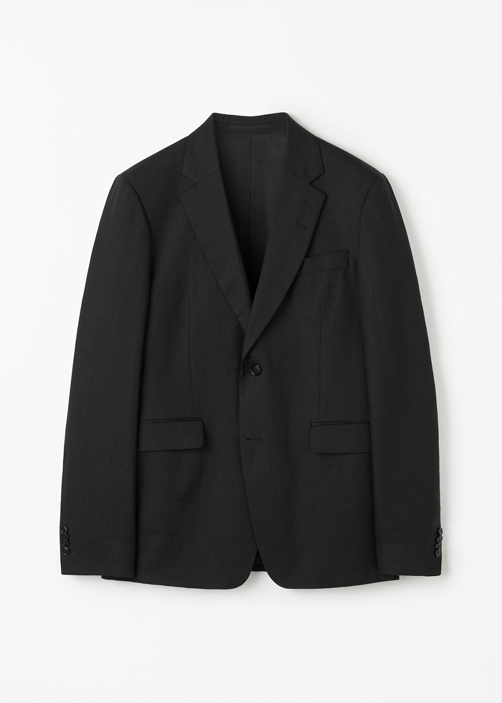 Justin Linen Blazer - Black - Tiger of Sweden Canada - Danali