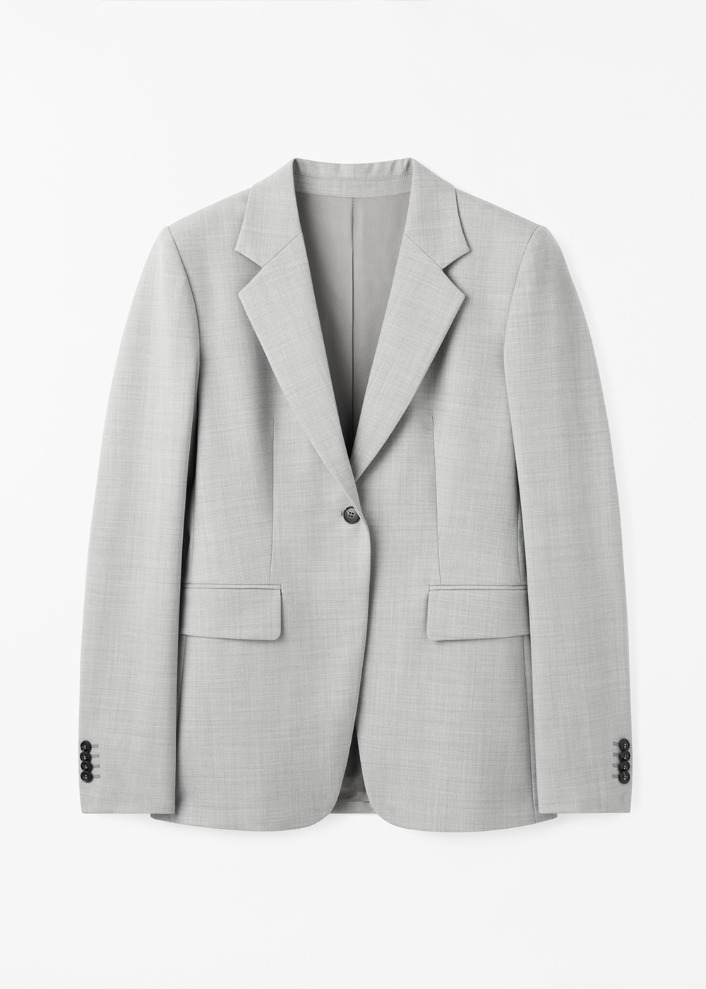 Narina Blazer - Light Grey Melange - Tiger of Sweden Canada - Danali