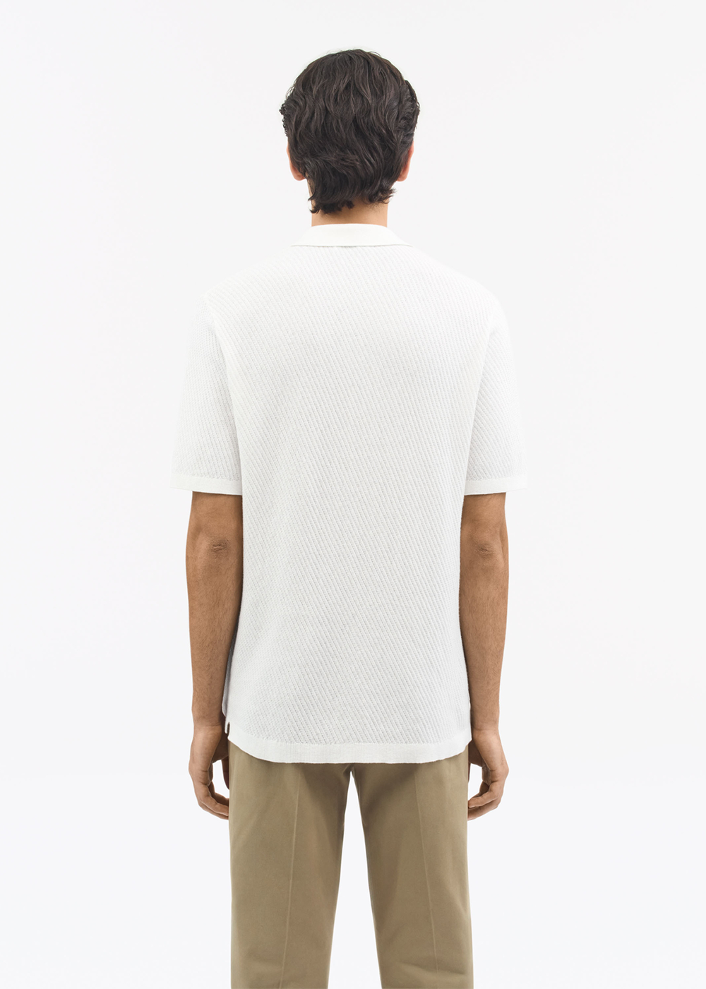 Reid Cotton Cashmere Sweater - Pure White - Tiger of Sweden Canada - Danali