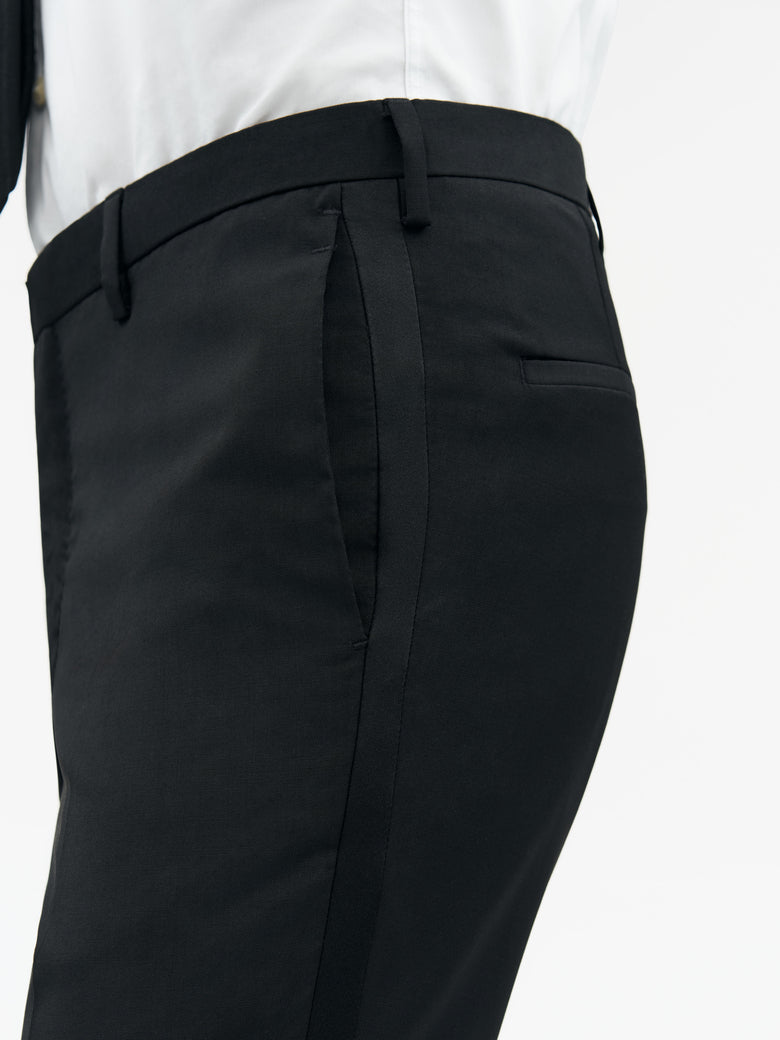 Thulin Tuxedo Pant - Black - Tiger of Sweden Canada - Danali