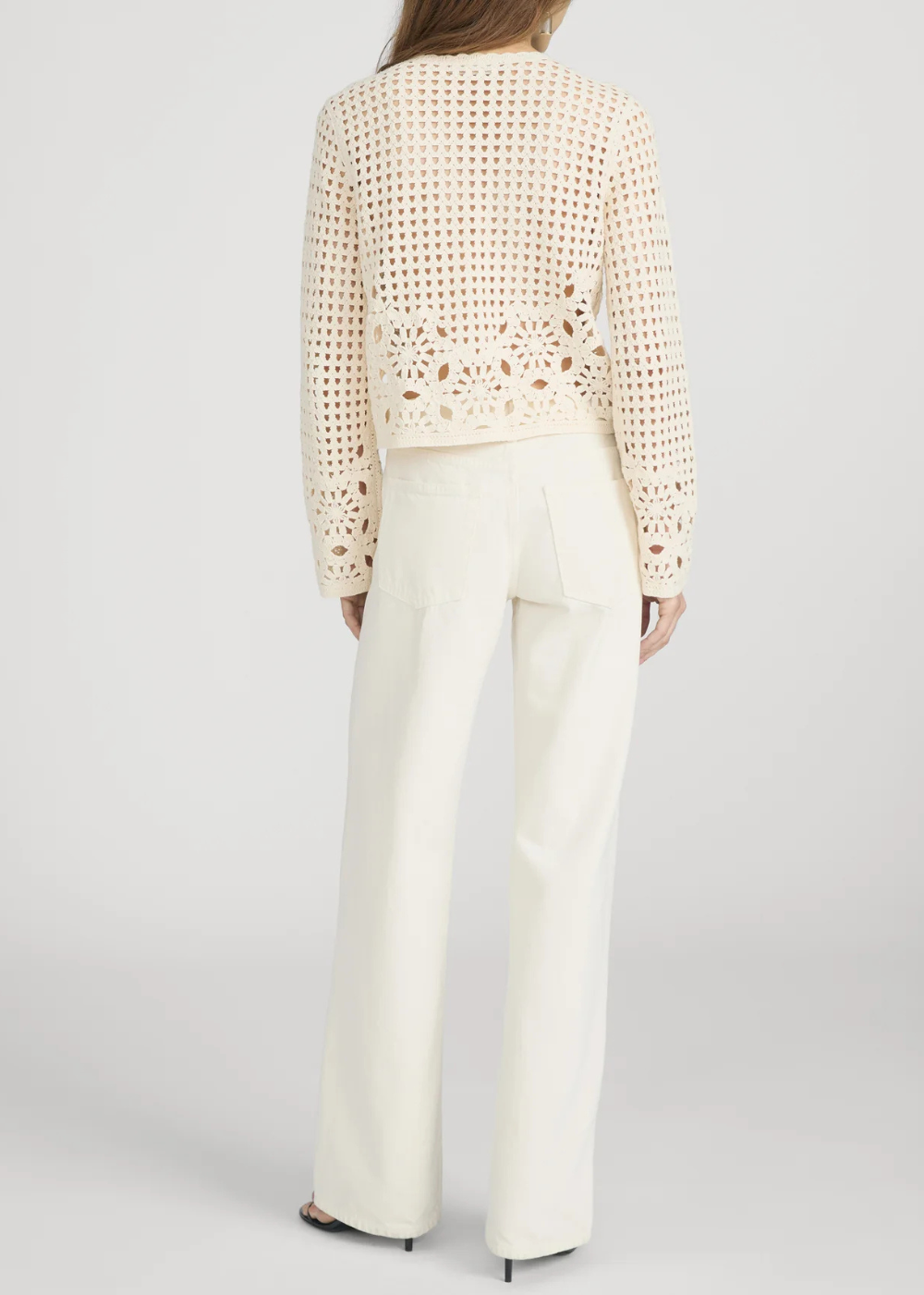 The Postcard Cardi - Cream - FRAME Canada - Danali - WE26KSW036-CREA