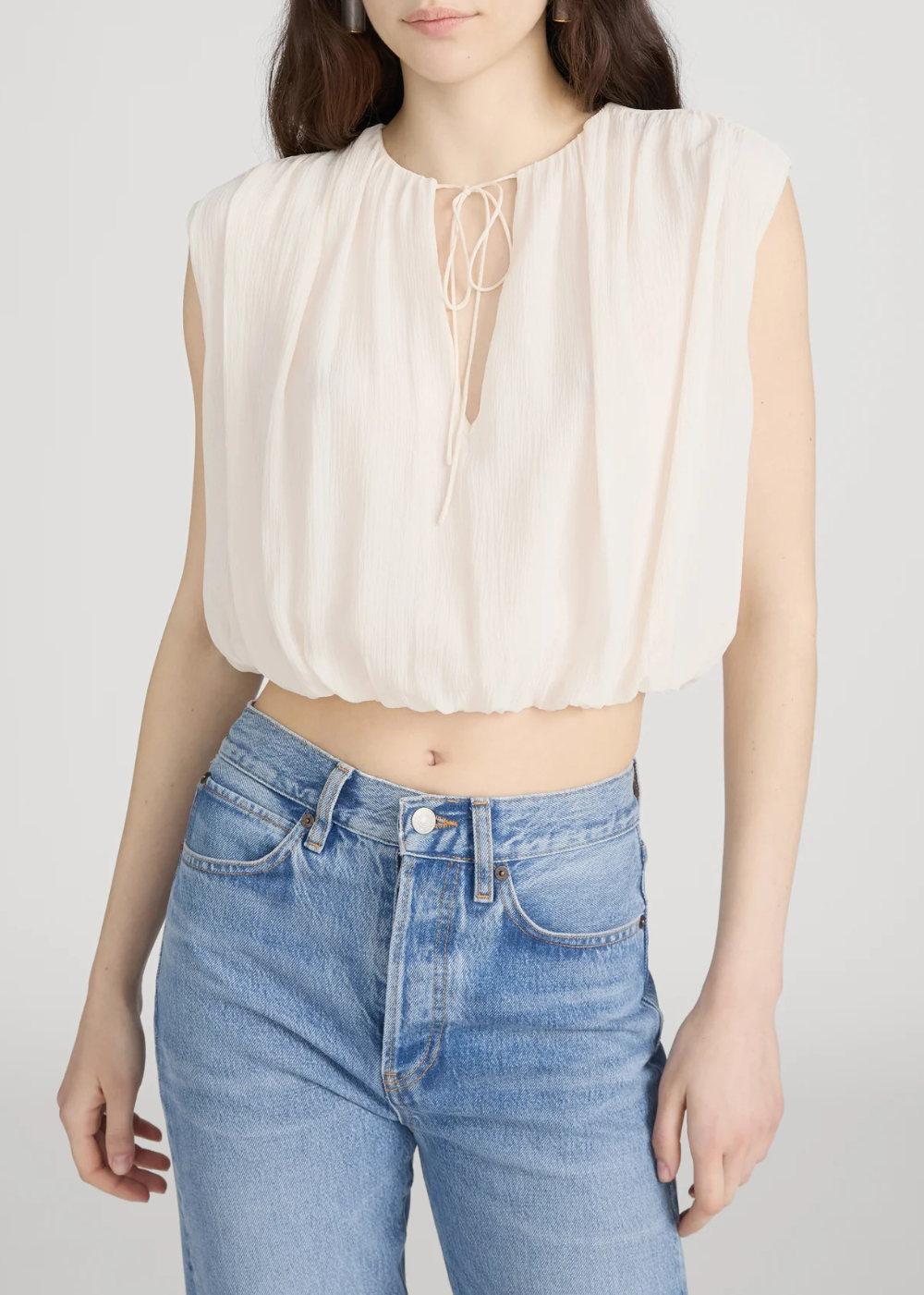 The Wave Top - Cream - FRAME Canada - Danali - WE26WBL005-CREA
