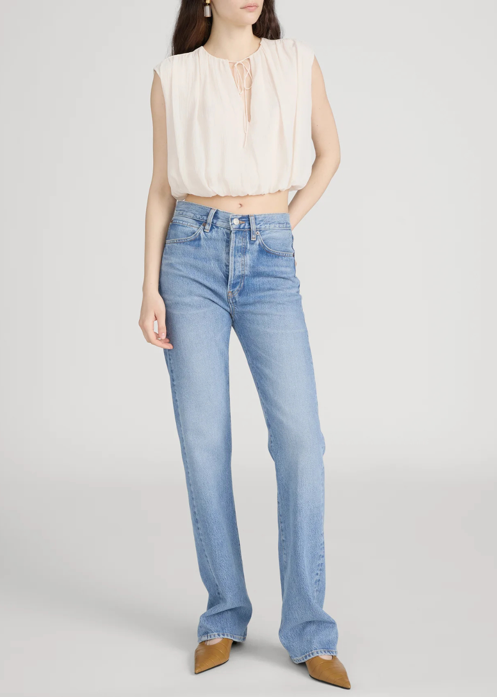 The Wave Top - Cream - FRAME Canada - Danali - WE26WBL005-CREA