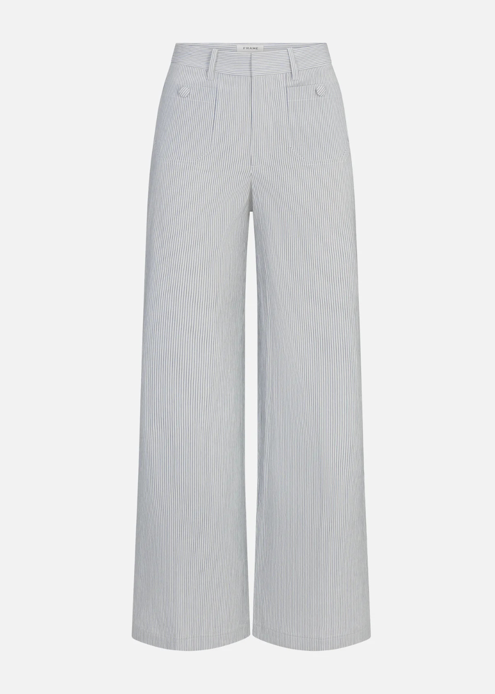 The Stripe Modernist Pocket Trouser - Navy Multi - FRAME Canada - Danali - WE26WPA021-NAMU