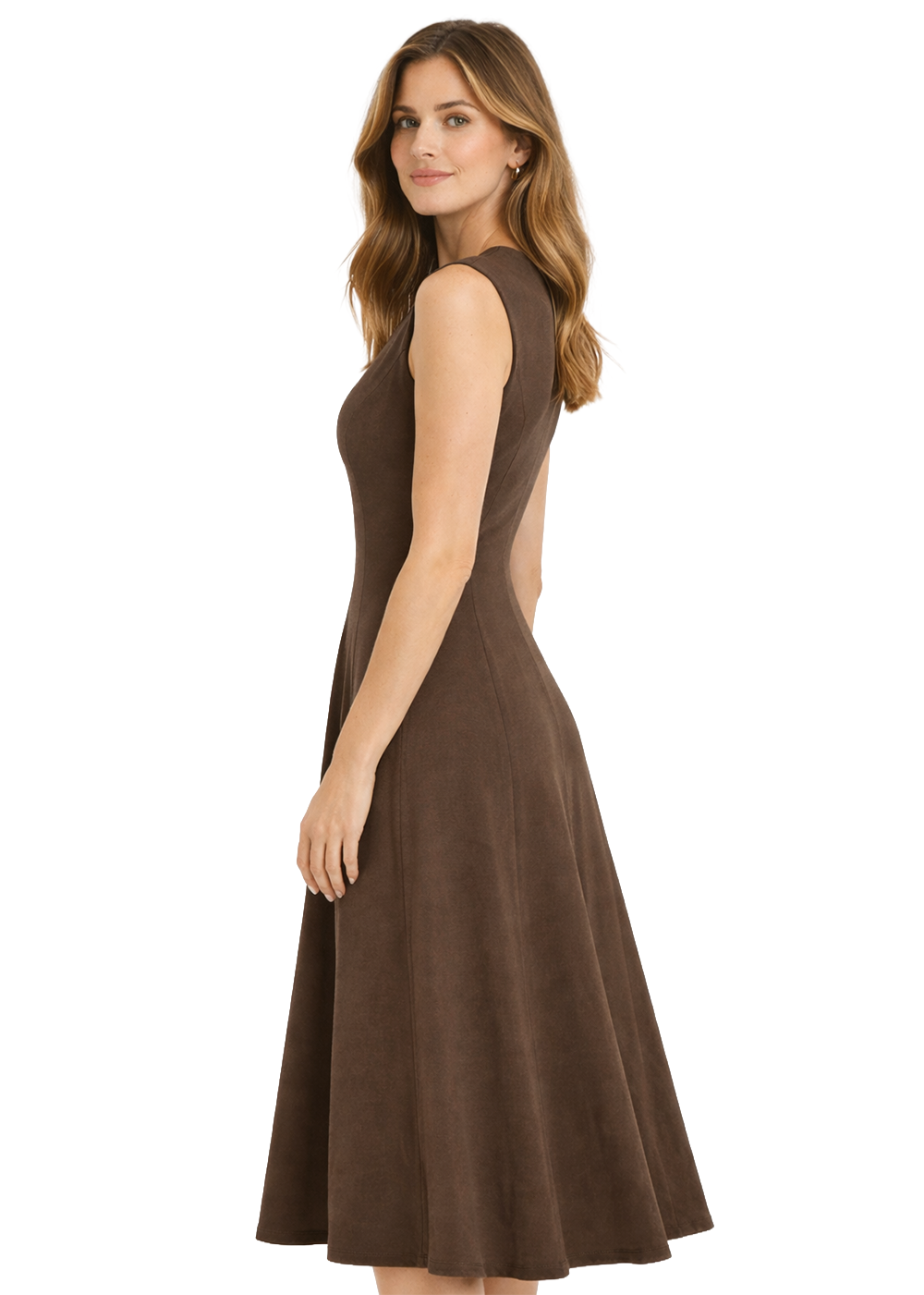 The Studio Dress - Mocha - FRAME Canada - Danali - WS26JDR001-MOCHA