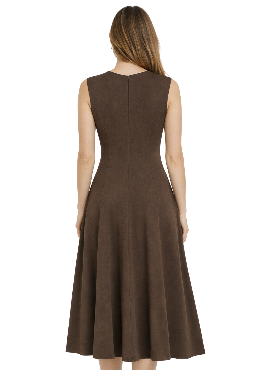 The Studio Dress - Mocha - FRAME Canada - Danali - WS26JDR001-MOCHA