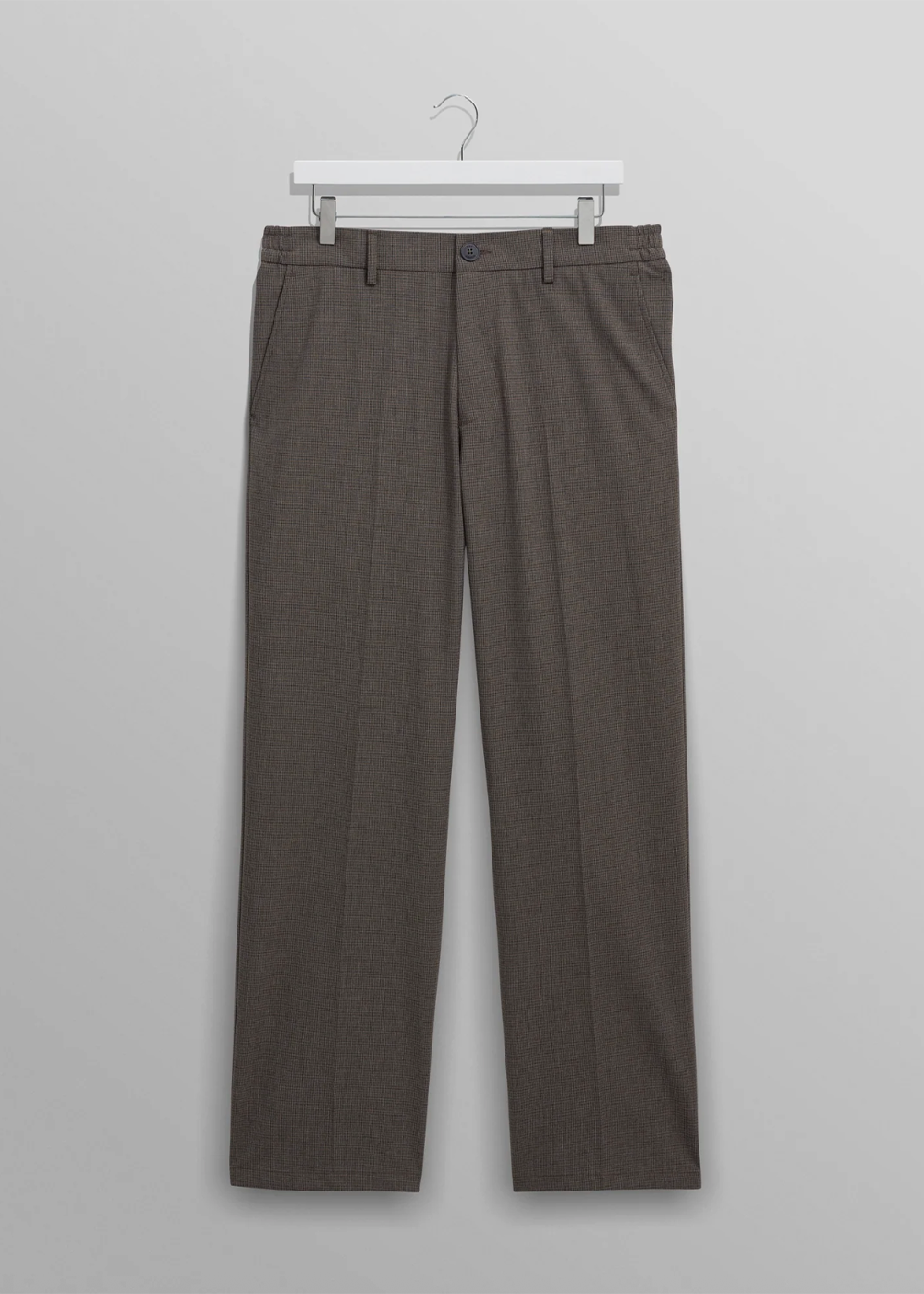 Bayham Trouser Micro Puppytooth - Brown - Wax London Canada - Danali
