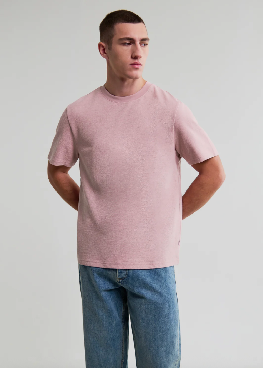 Dean SS Tee Jolt - Dusty Pink - Wax London Canada - Danali