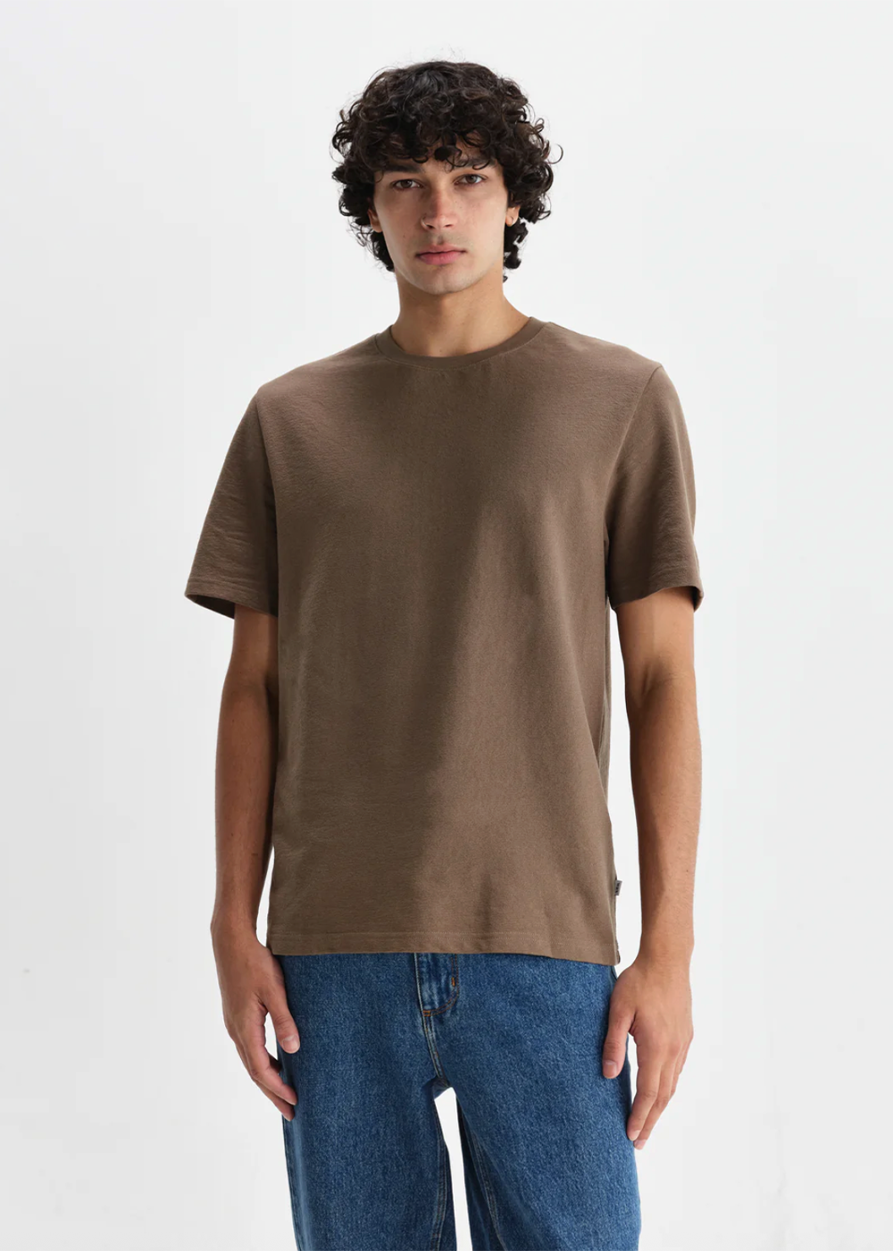 Dean SS Tee Jolt - Khaki Brown - Wax London Canada - Danali